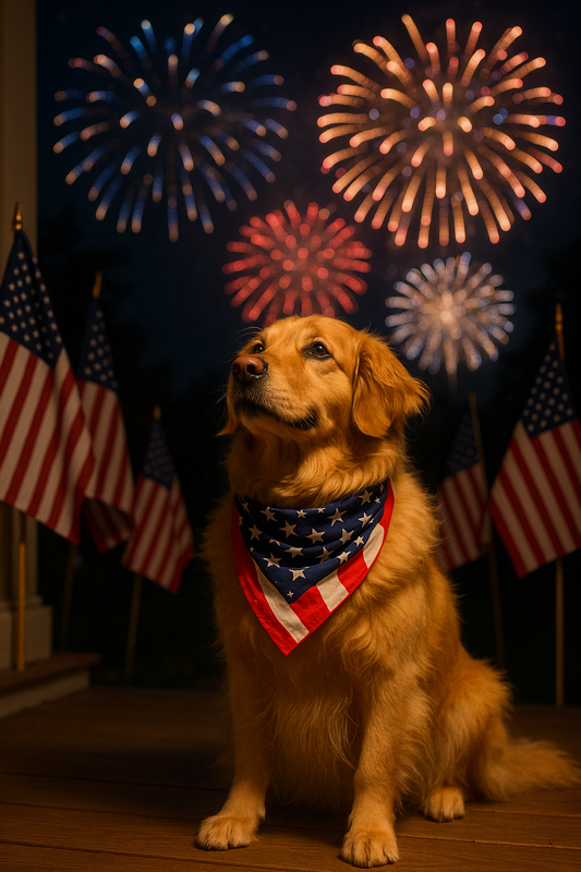 Helping Your Dog Stay Calm During 4th of July Fireworks